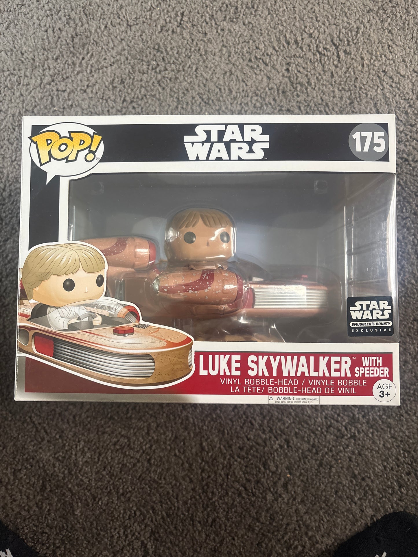 Funko Pop - Luke Skywalker with speeder (smugglers bounty exclusive)