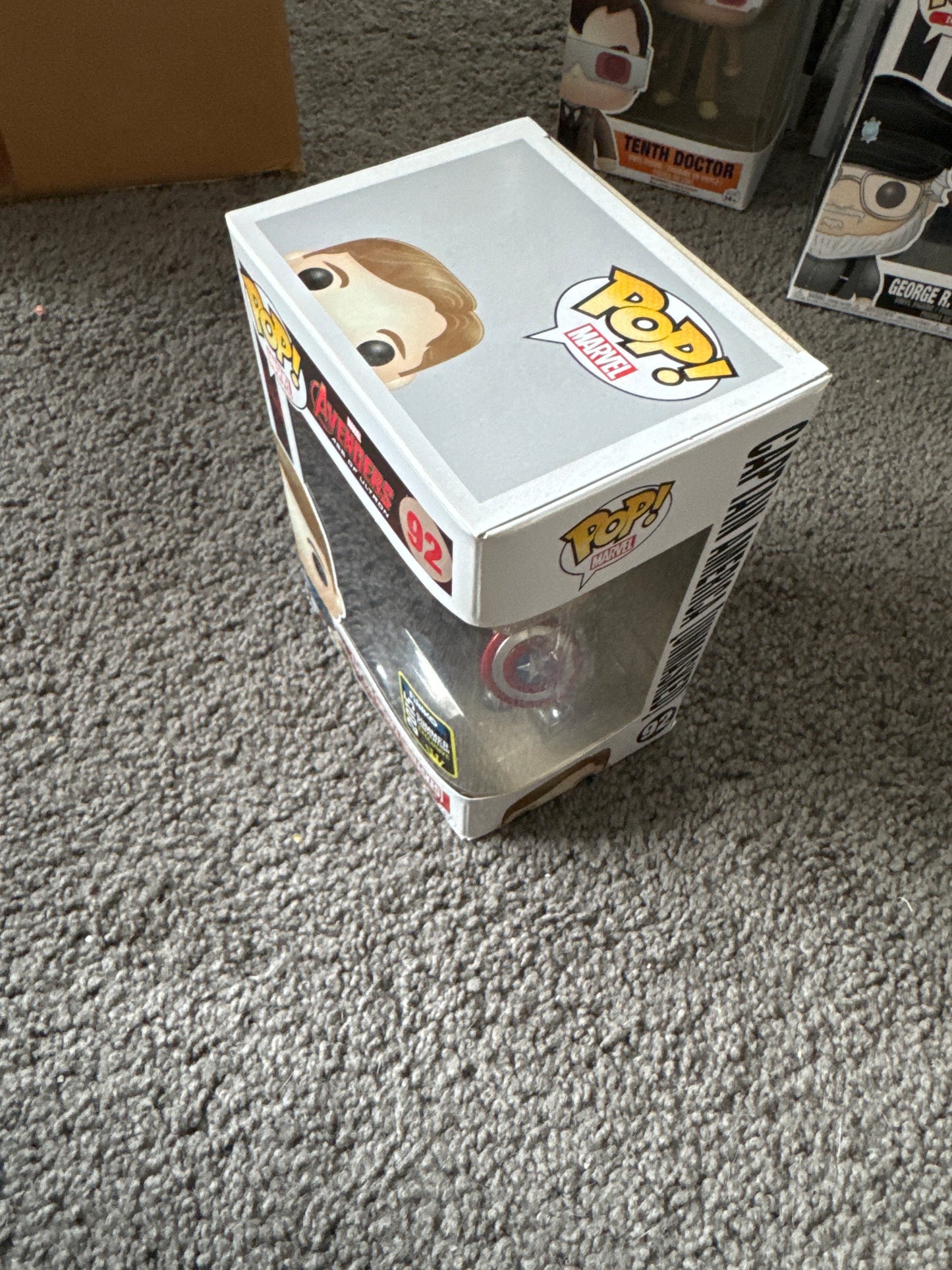 Pop - Captain America (unmasked sdcc 2015)