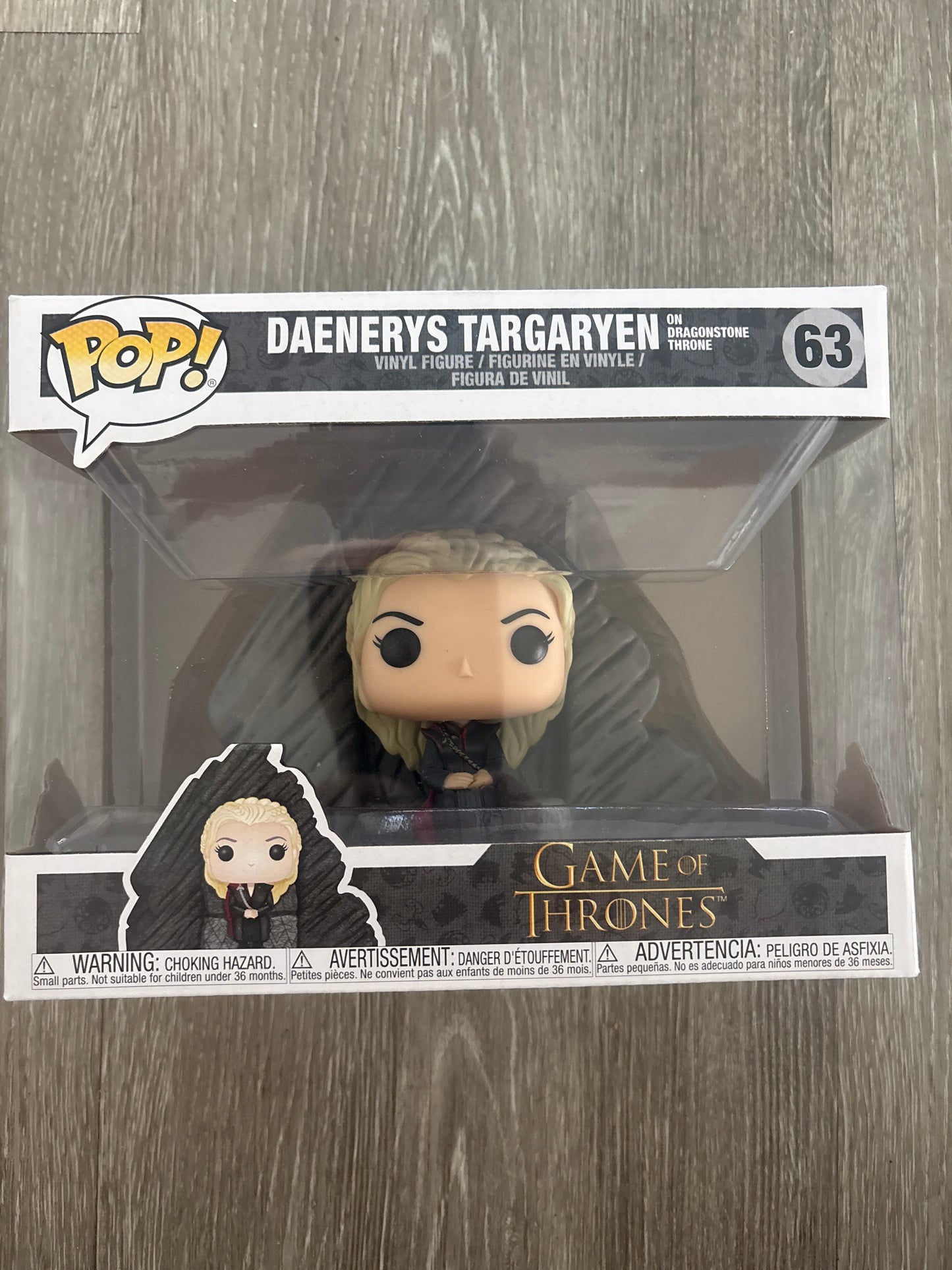 Funko Pop - Daenerys Targaryen on dragon stone throne