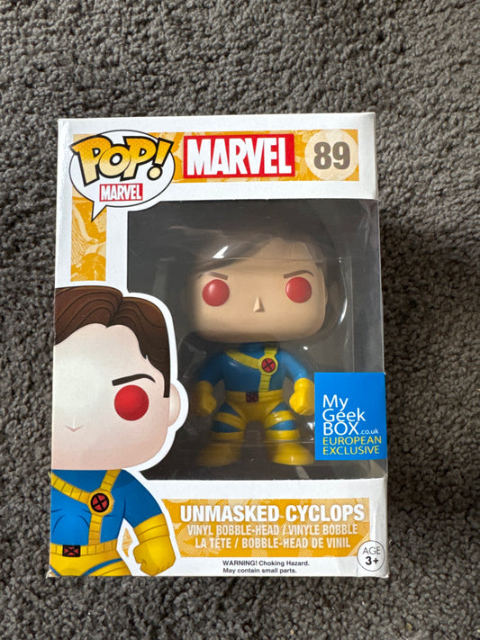 Pop - unmasked Cyclops