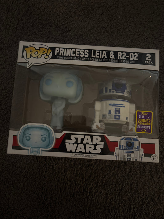 POP - Princess Leia & R2D2