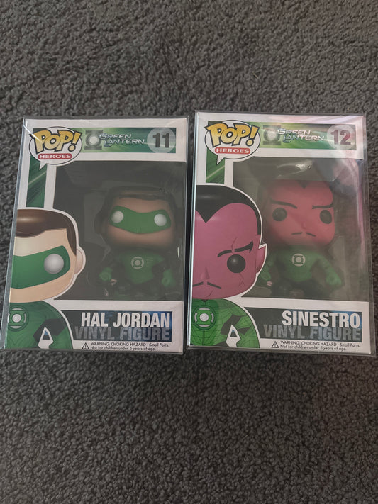 Funko Pop - Hal Jordan 11 & Sinestro 12