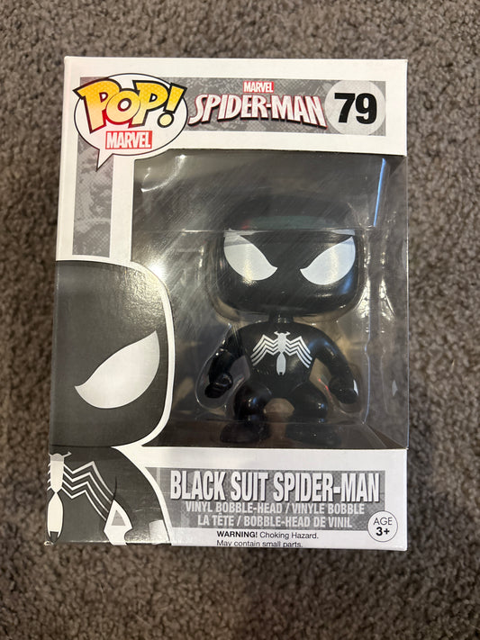 Funko Pop - Black Suit Spider-Man