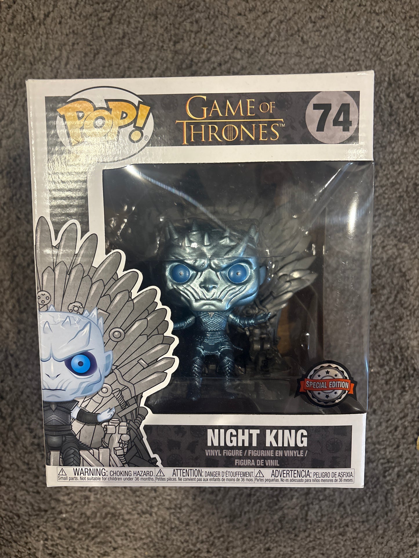 Night King on throne