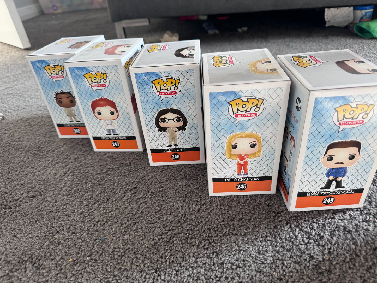 Pop - Orange is the new black (set of 5)