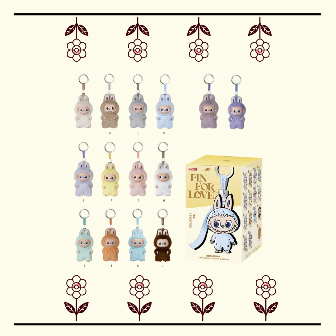 Labubu - Authentic Season 4 - Pin For Love A-M